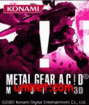 game pic for Metal Gear Acid Mobile 3D N70
